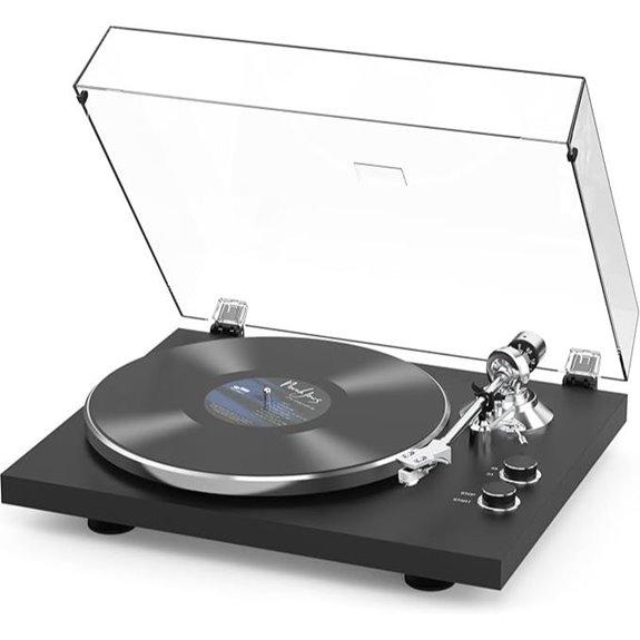 Wireless Vinyl Record Turntable with USB Output