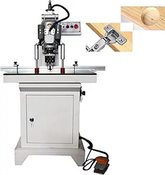 TECHTONGDA Hinge Boring Drill Press for Woodworking