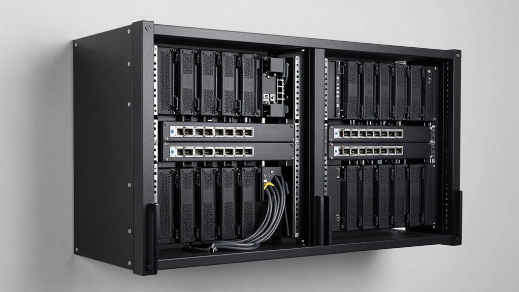 balanced organized server setup
