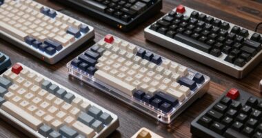 case material influences sound