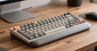 comfortable typing posture