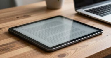 e ink tablets focus quickly