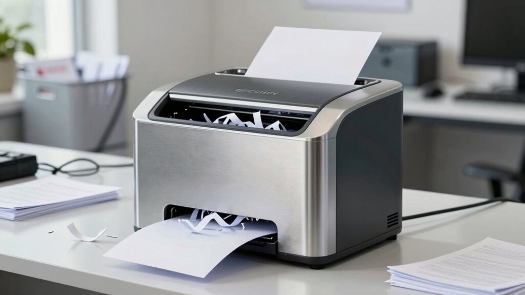 efficient secure shredding routine