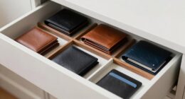efficiently arrange multiple wallets