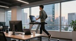 fast walking hinders work