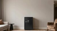hidden wall safe accessibility