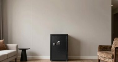 hidden wall safe accessibility