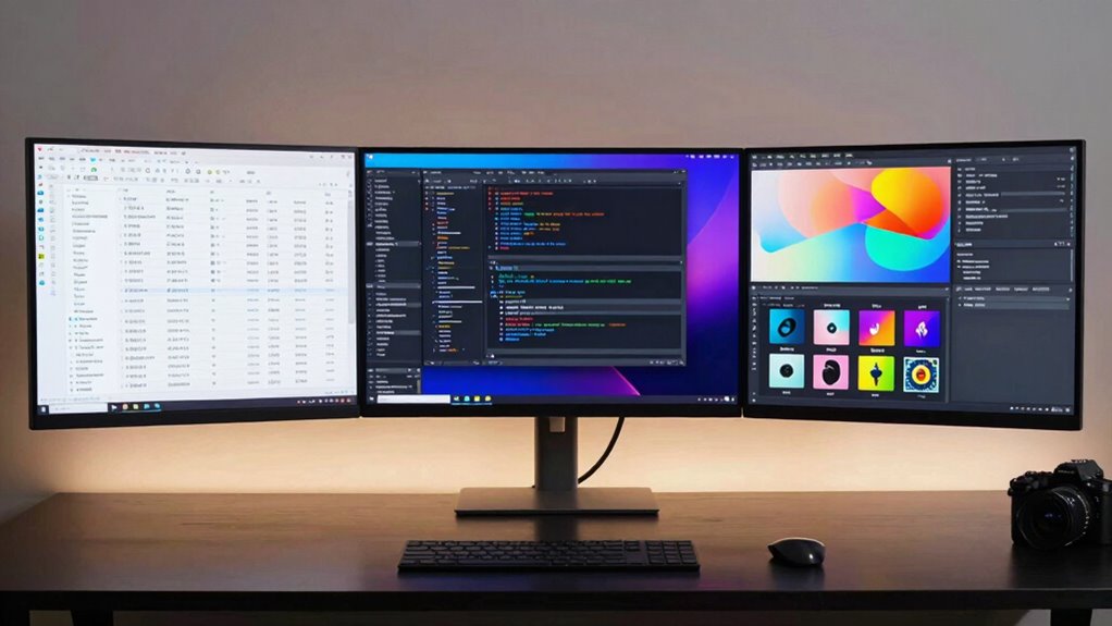 immersive productive expansive viewing