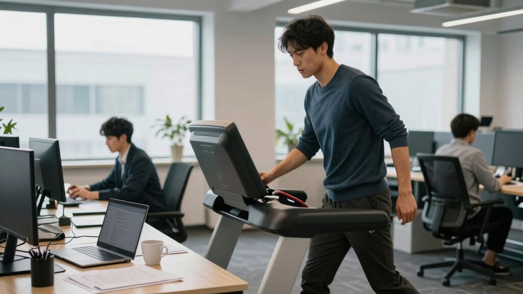 moderate walking enhances productivity