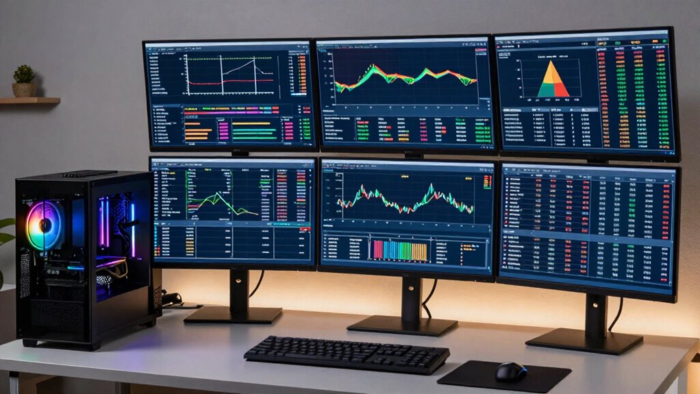 optimized display for trading