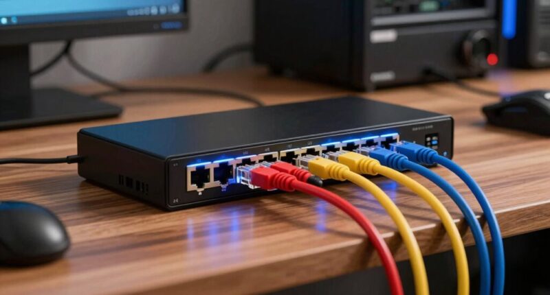 organized home network setup