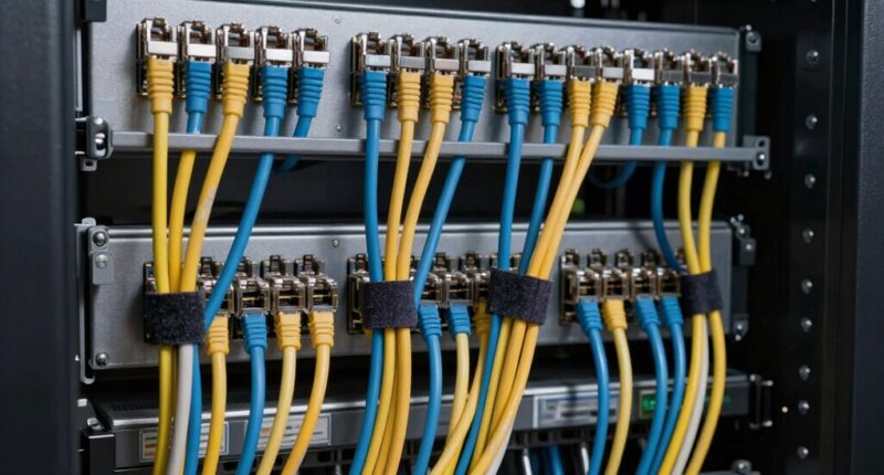 proper patch panel organization