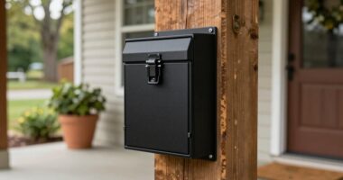 secure porch package placement