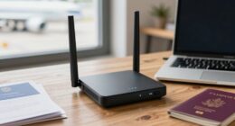 secure remote work setup