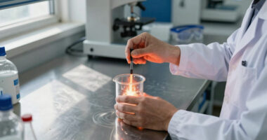 Microscale Thermite Reaction