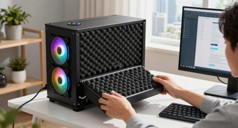 How to Reduce Heat and Noise in a High-Power AI Workstation