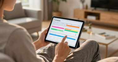 Recovery-percentile tracker for orthopedic surgery patients