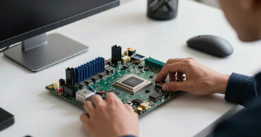 The adder at the heart of Intel's 8087 floating-point chip