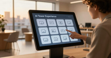 The AI Tower Experience: Twelve Rooms Showcasing Safe AI Application