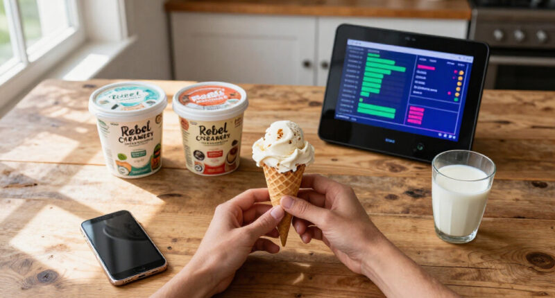 The Rise Of Rebel Creamery: Using Food Signal Monitor To Trendspot