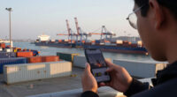 Ukrainian Drone Attack On Russian Port City Kills Four. Fire Reported At Port.