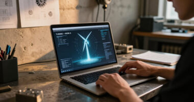 A Closer Look At The AI Theme Behind “TURBINE — WERK 9”