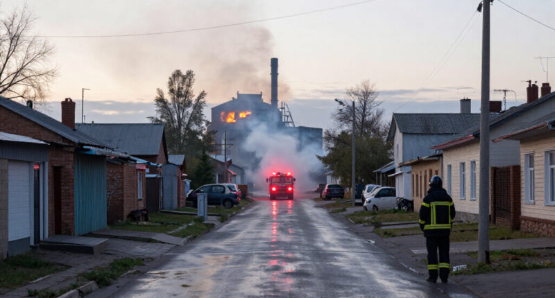 Ukrainian Drone Attacks Injure Nine In Russia’s Kaluga Region And Spark Fire At Chemical Plant In Tver Region